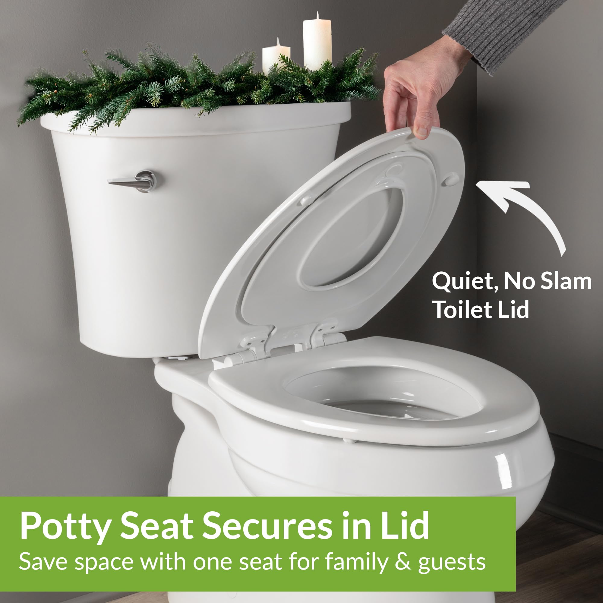 Mayfair NextStep2 round-bowl fit for standard US toilets.