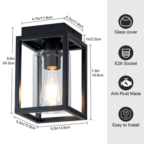 Mayful includes mounting hardware for quick, straightforward installation