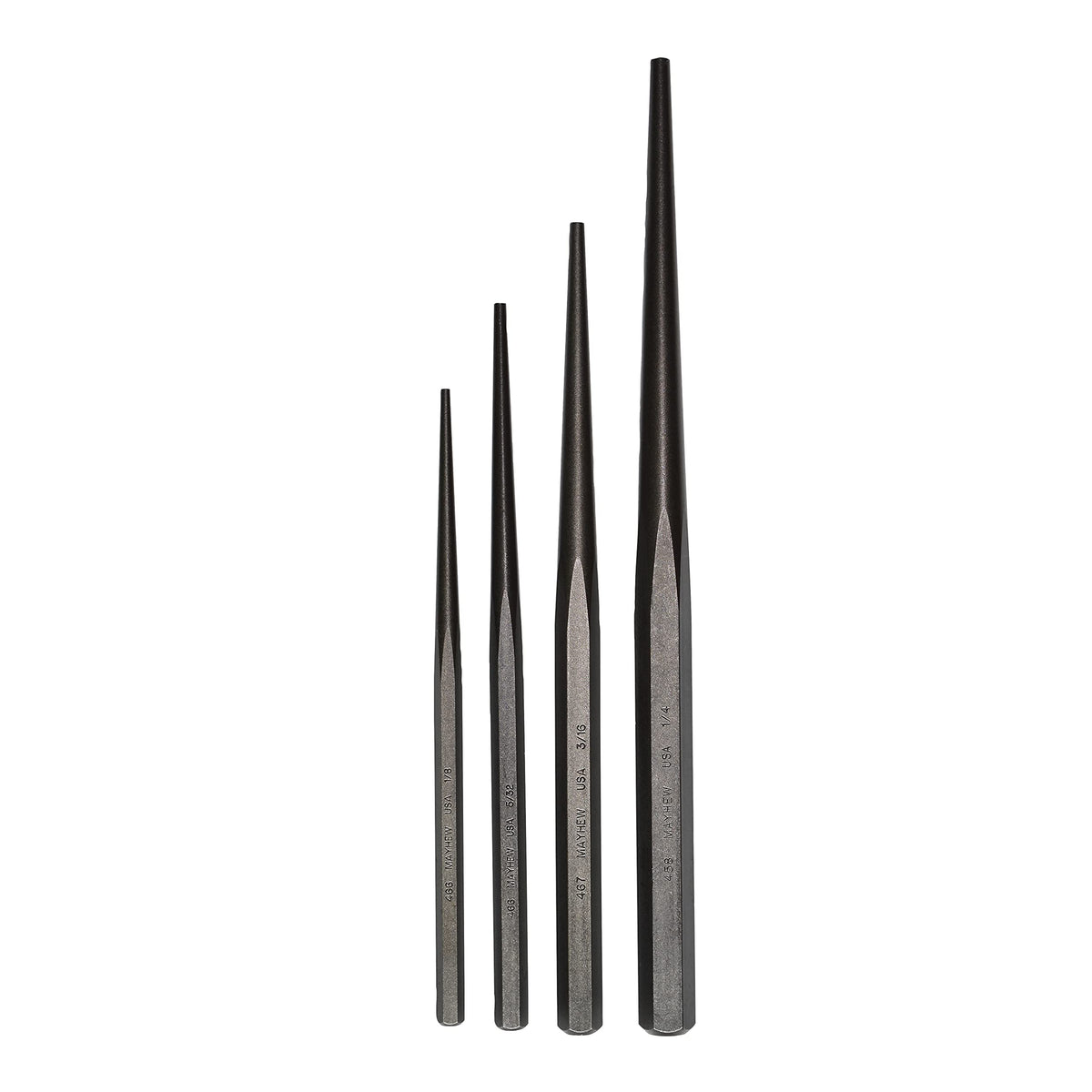 Mayhew 76235 Line-Up Punch Kit in pouch for organized tool storage and quick access.