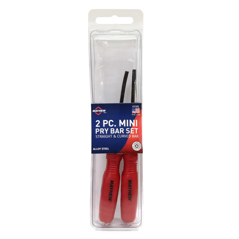Mayhew 31092 hardened alloy steel shaft provides durable prying power.