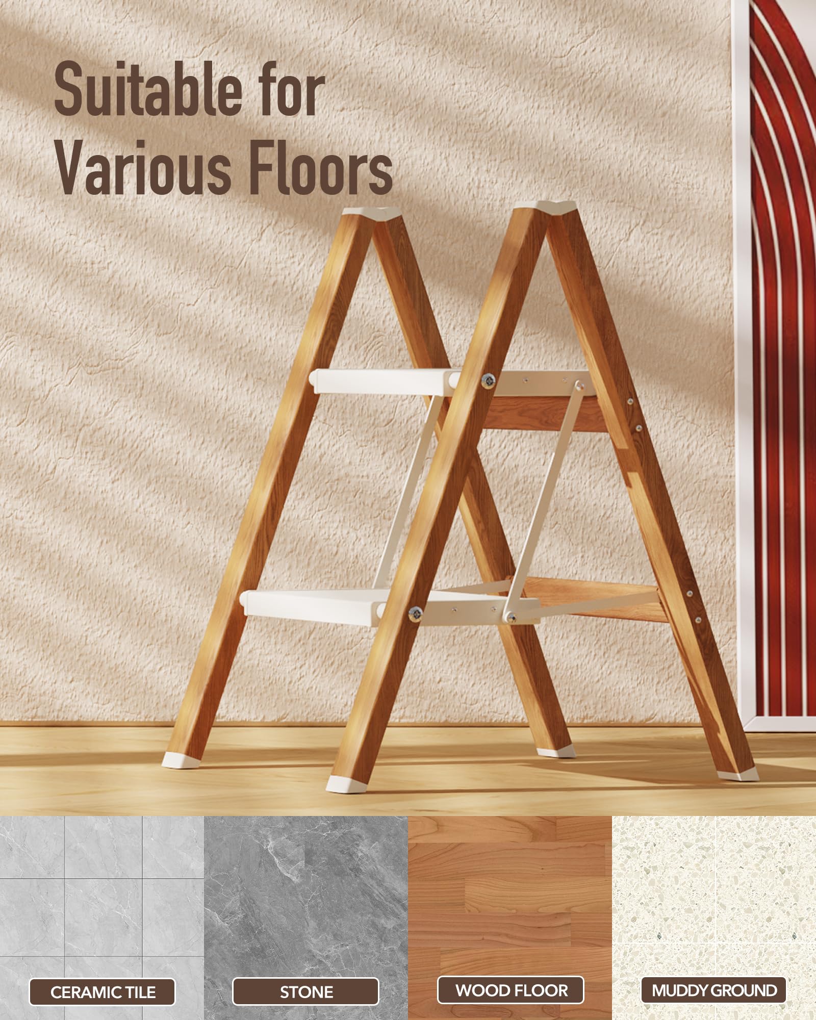 Mayi Plus aluminum frame provides durable support for daily home tasks