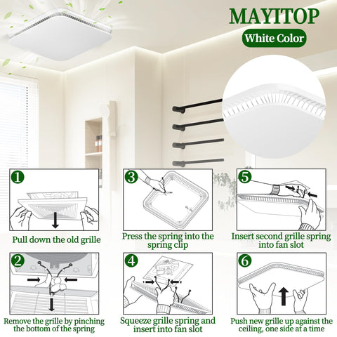 ABS plastic construction emphasizes durability and moisture resistance for bathrooms.