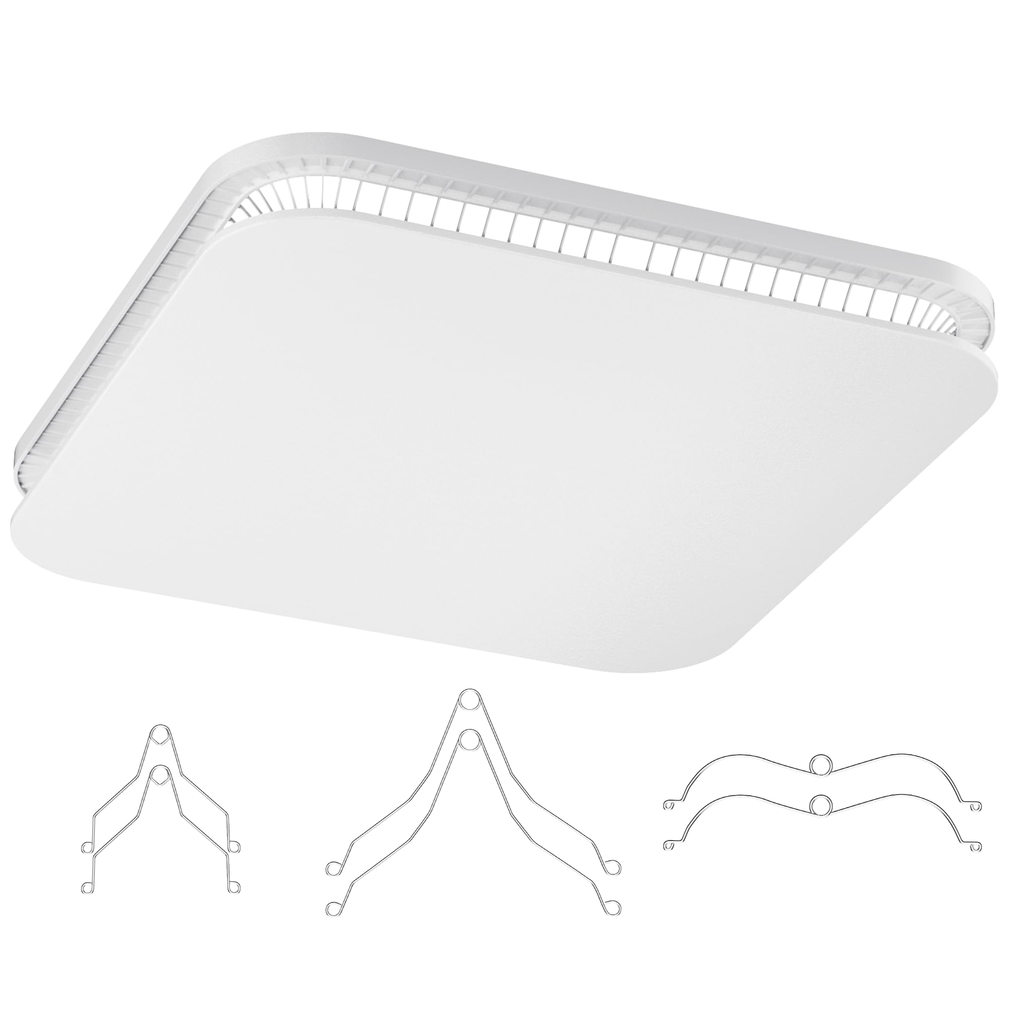 MAYITOP FG701S white bathroom exhaust cover on a ceiling vent for a refreshed bathroom look.