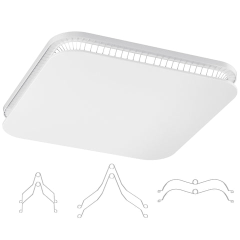MAYITOP FG701S white bathroom exhaust cover on a ceiling vent for a refreshed bathroom look.