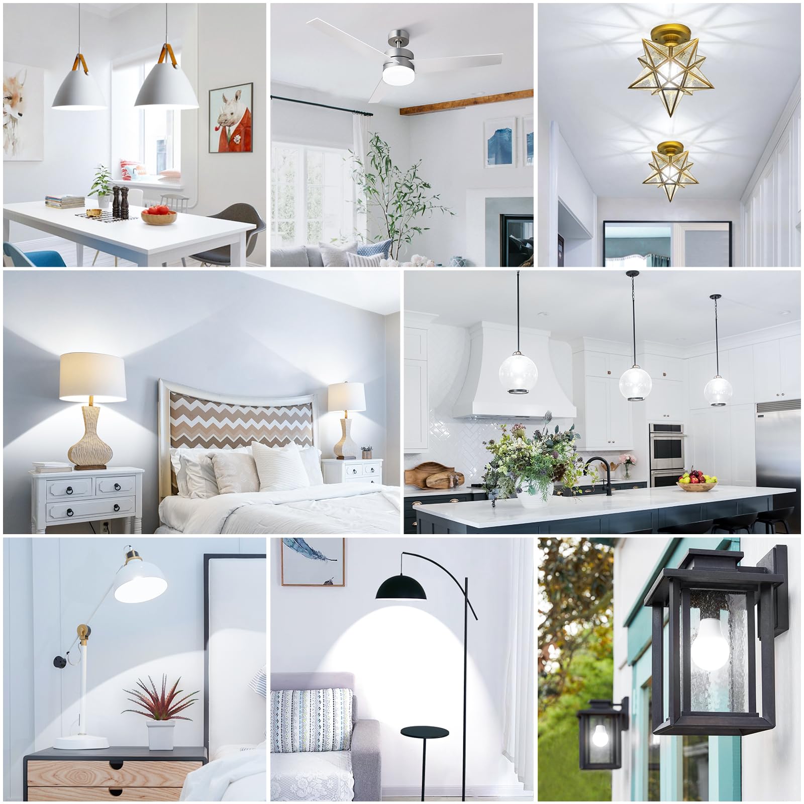 Maylaywood 85+ CRI LED bulb reveals true colors in decor.