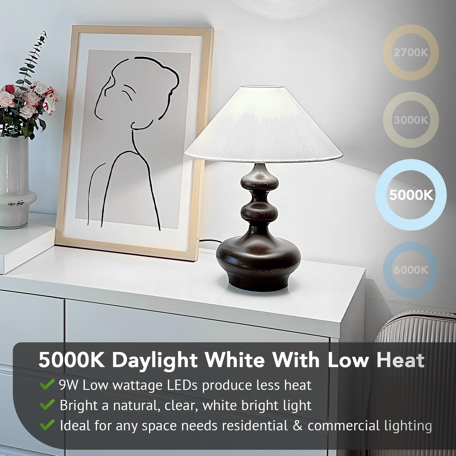 Maylaywood 9W LED bulbs deliver 850 lumens while saving energy