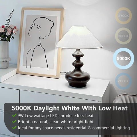 Maylaywood 9W LED bulbs deliver 850 lumens while saving energy