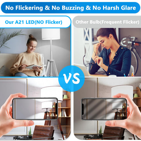 Maylaywood A21 LED Bulb ideal for kitchens and living rooms