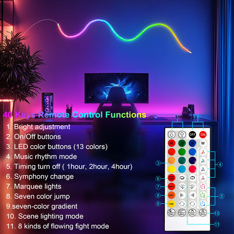 Maylit ambience lighting redefines spaces for gaming or cozy rooms
