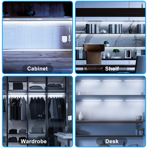 Maylit versatile lighting for kitchen, bedroom, closet and more spaces