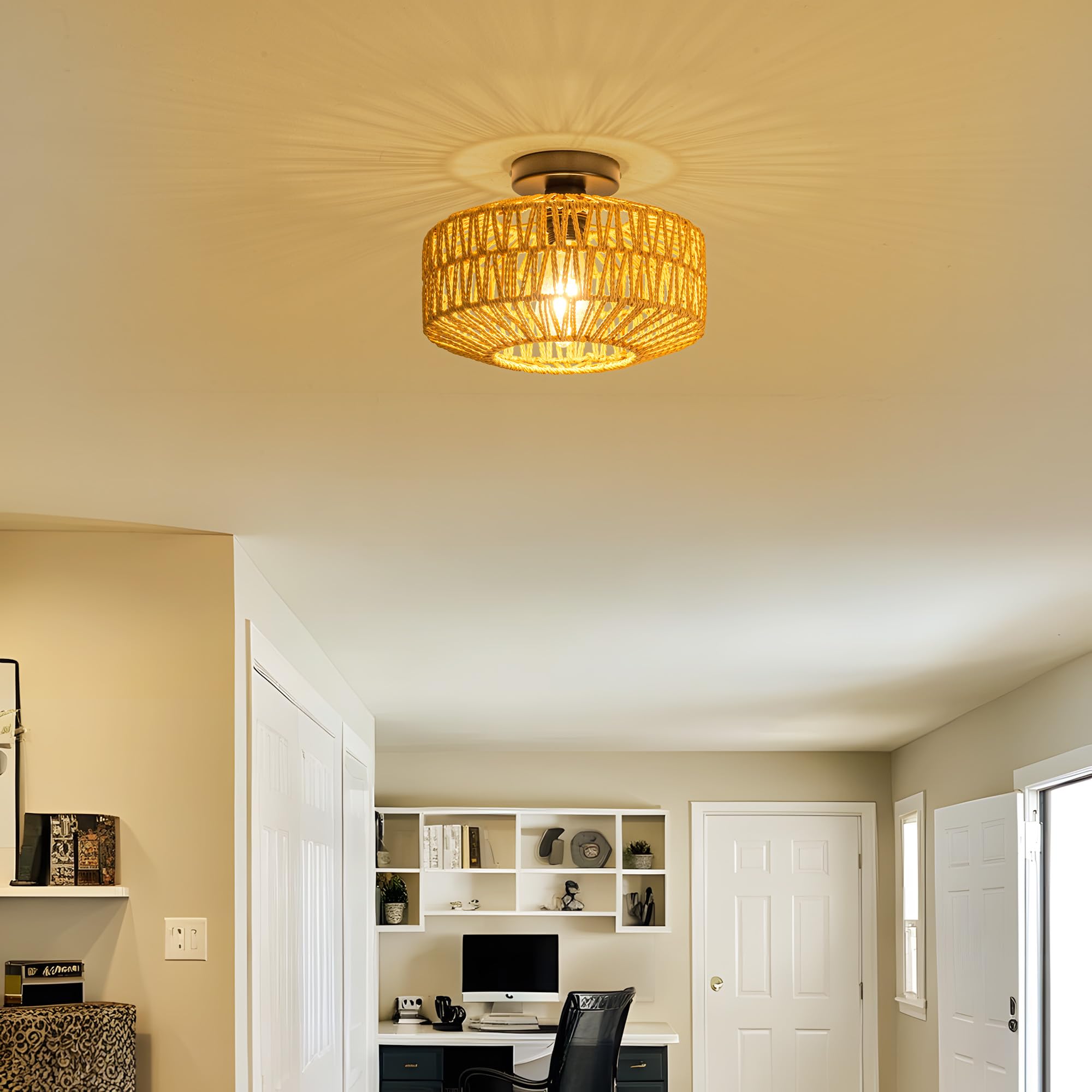 MAYNA dimmable-friendly setup supports mood lighting with compatible bulbs and switches.