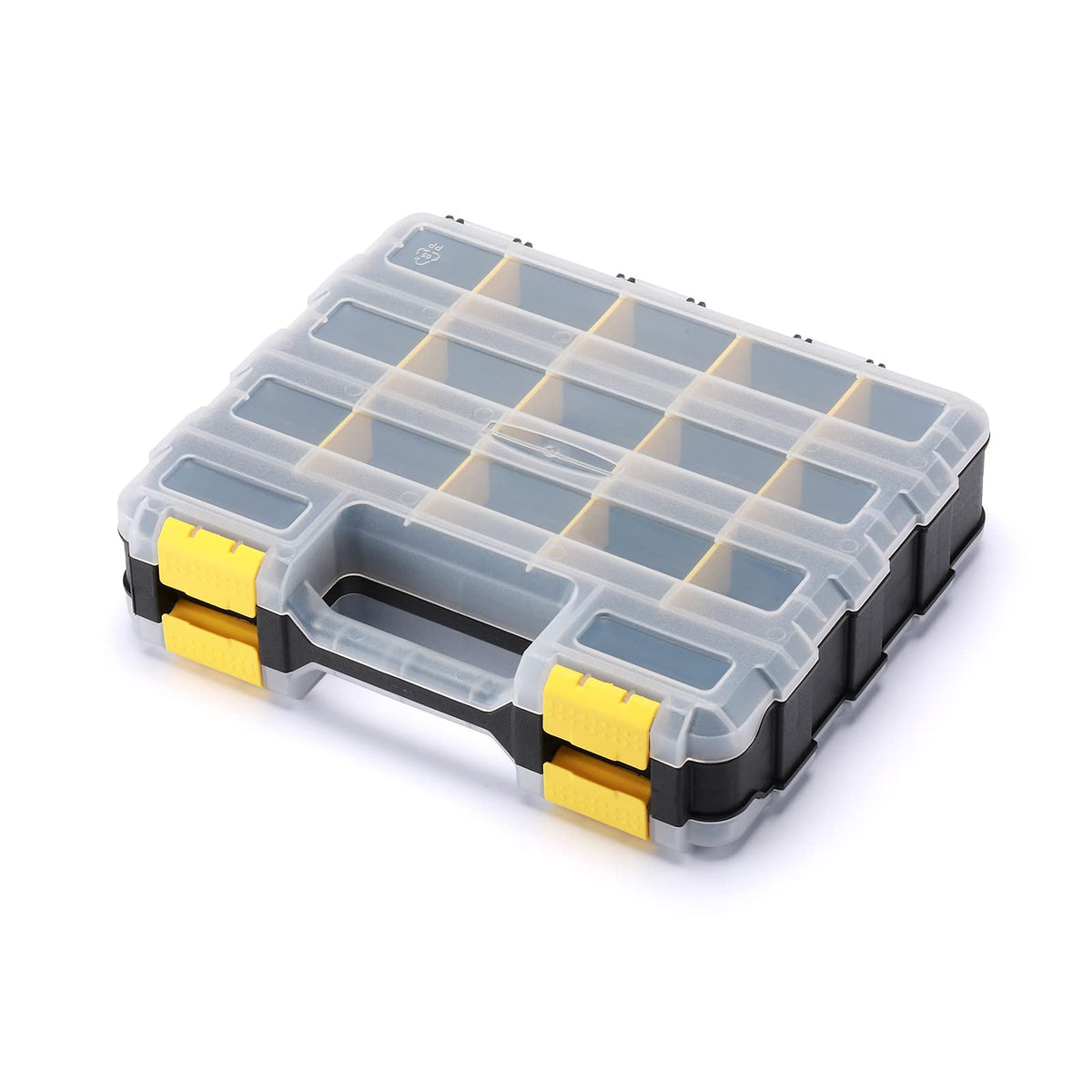 Mayouko 34-compartment organizer front view with easy access to tools