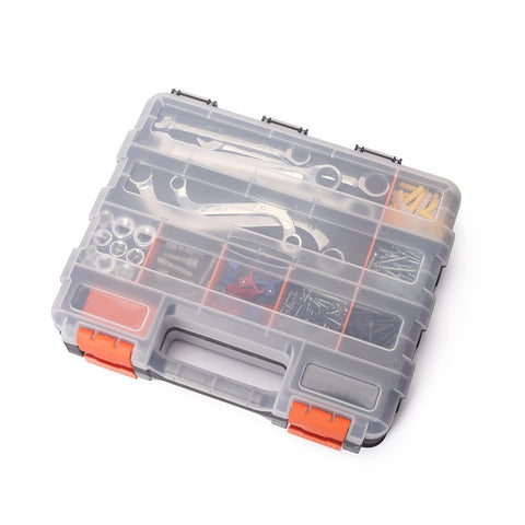 Mayouko 34-compartment layout organized for screws, nuts and small parts