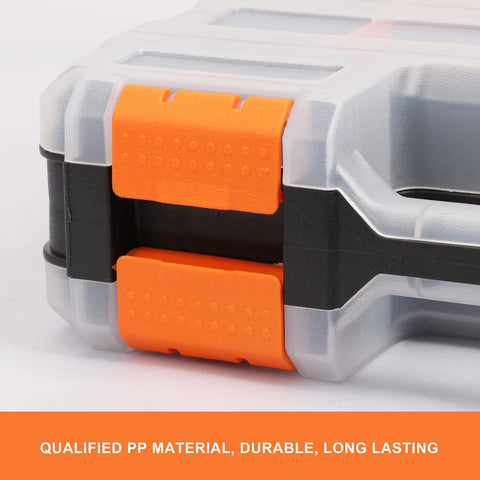 Mayouko organizer side-angle view shows latching system for secure transport