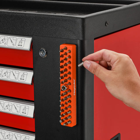 Mayouko bit rack demonstrates easy identification during tasks.