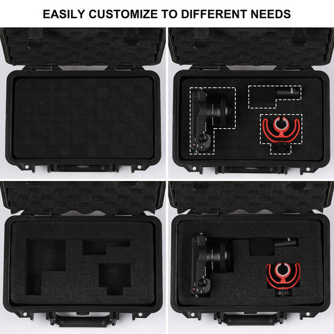 Mayouko portable tool box sealing rubber strip seals moisture for durability.