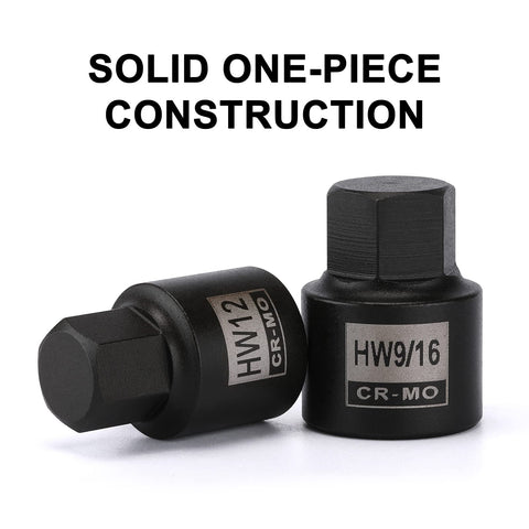 Mayouko SAE and metric sockets cover 6 to 19 mm and 1/4 to 3/4 in