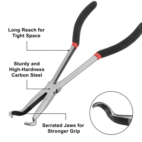 Mayouko spark-plug boot removal pliers ideal for steadier disassembly in automotive tasks.