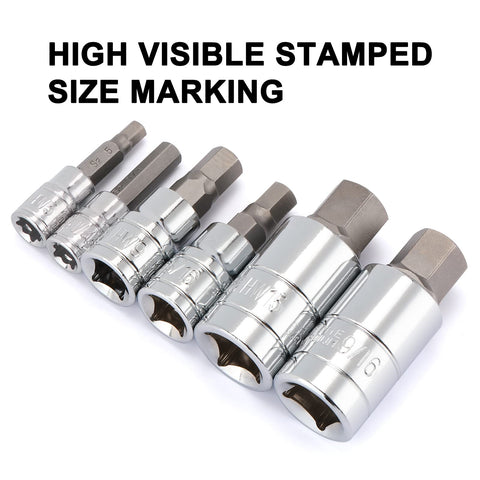 Mayouko stamped size markings resist corrosion and fading.