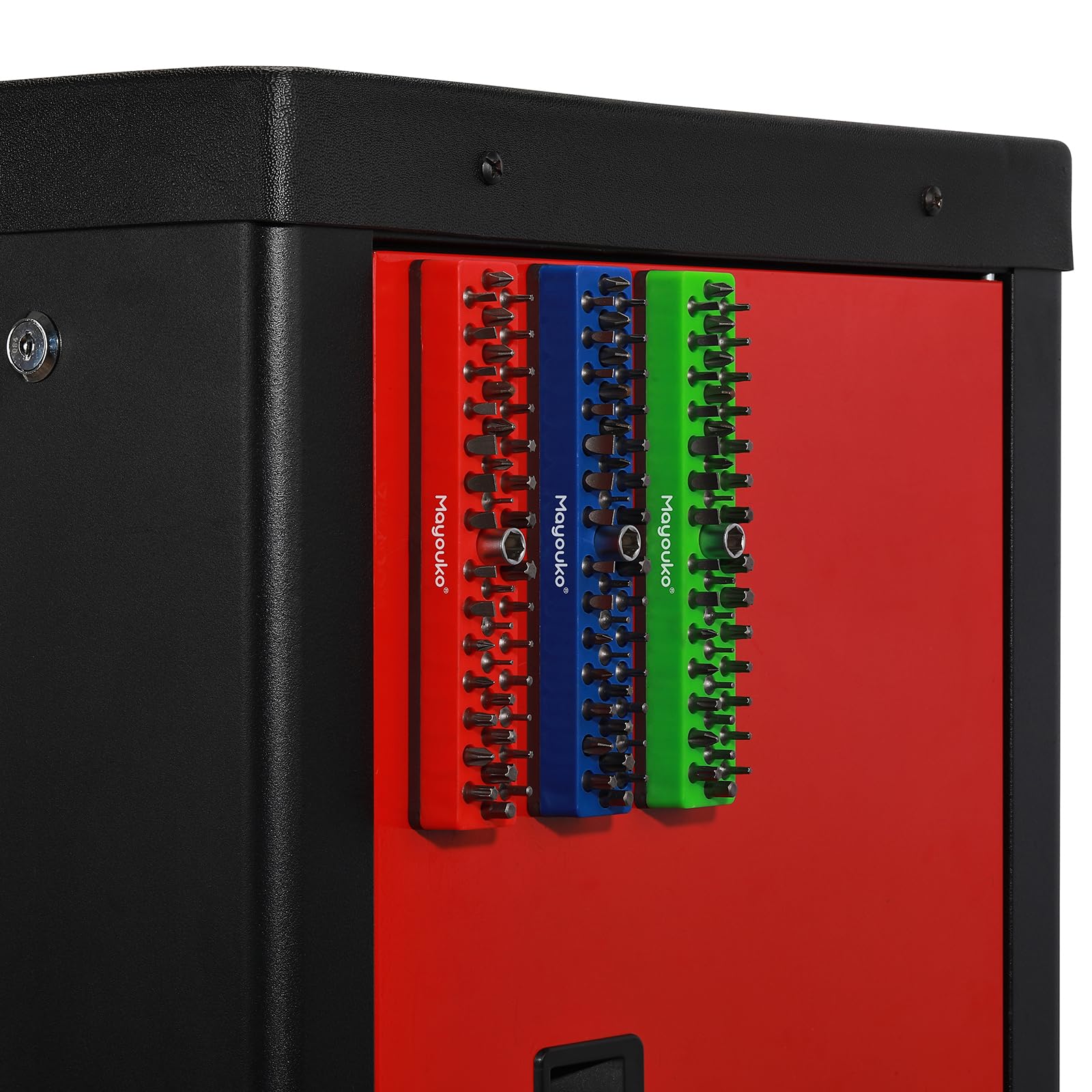 Mayouko three racks with magnetic base secure metal surfaces for quick access