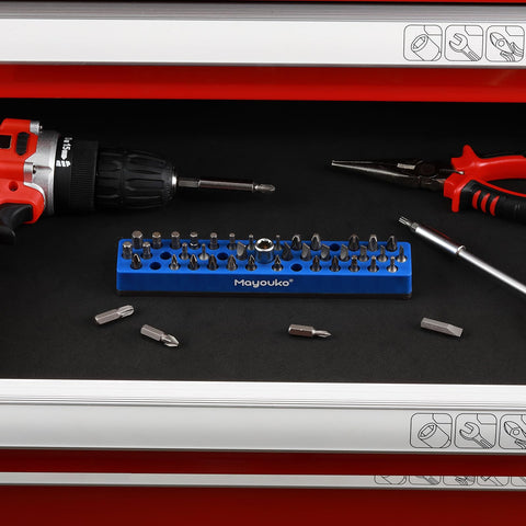 Mayouko magnetic bit holder keeps bits secure while working.