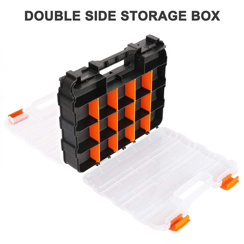 Mayouko transparent lid and secure latches keep contents in place