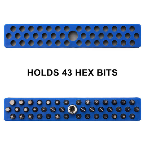 Mayouko two blue racks fit neatly in a compact toolbox for on-the-go work.