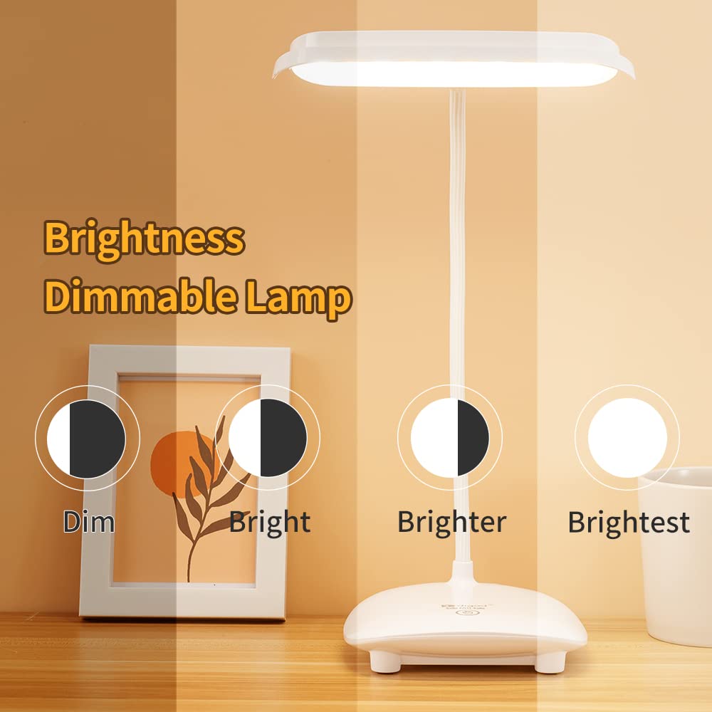 MAYTHANK touch-control desk lamp with three modes and memory for easy use
