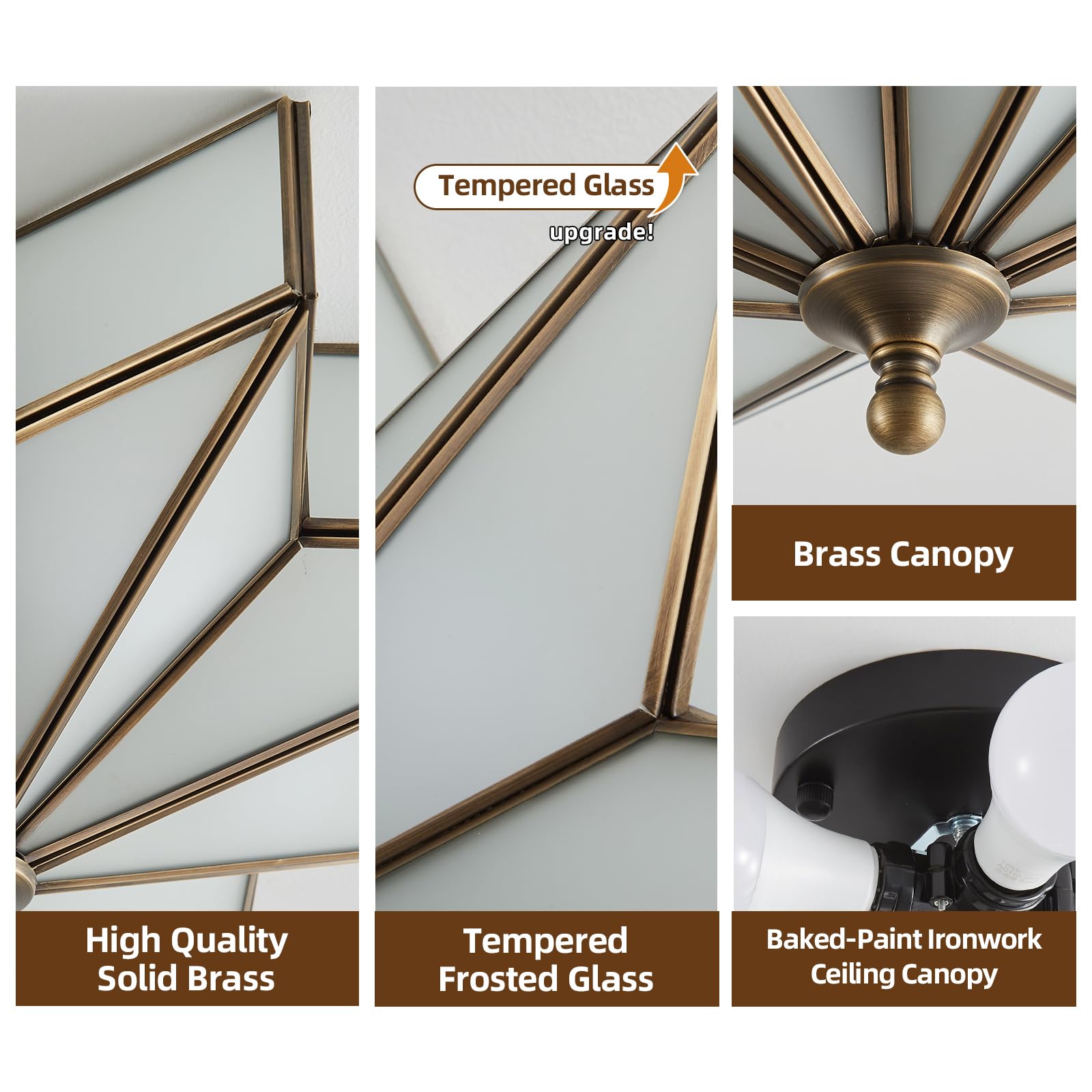 Mazu House Black Star flush brass finish detail adds refined style.