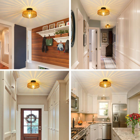 Mazu House dimmable lighting compatible with dimmer switches for mood adjustments.