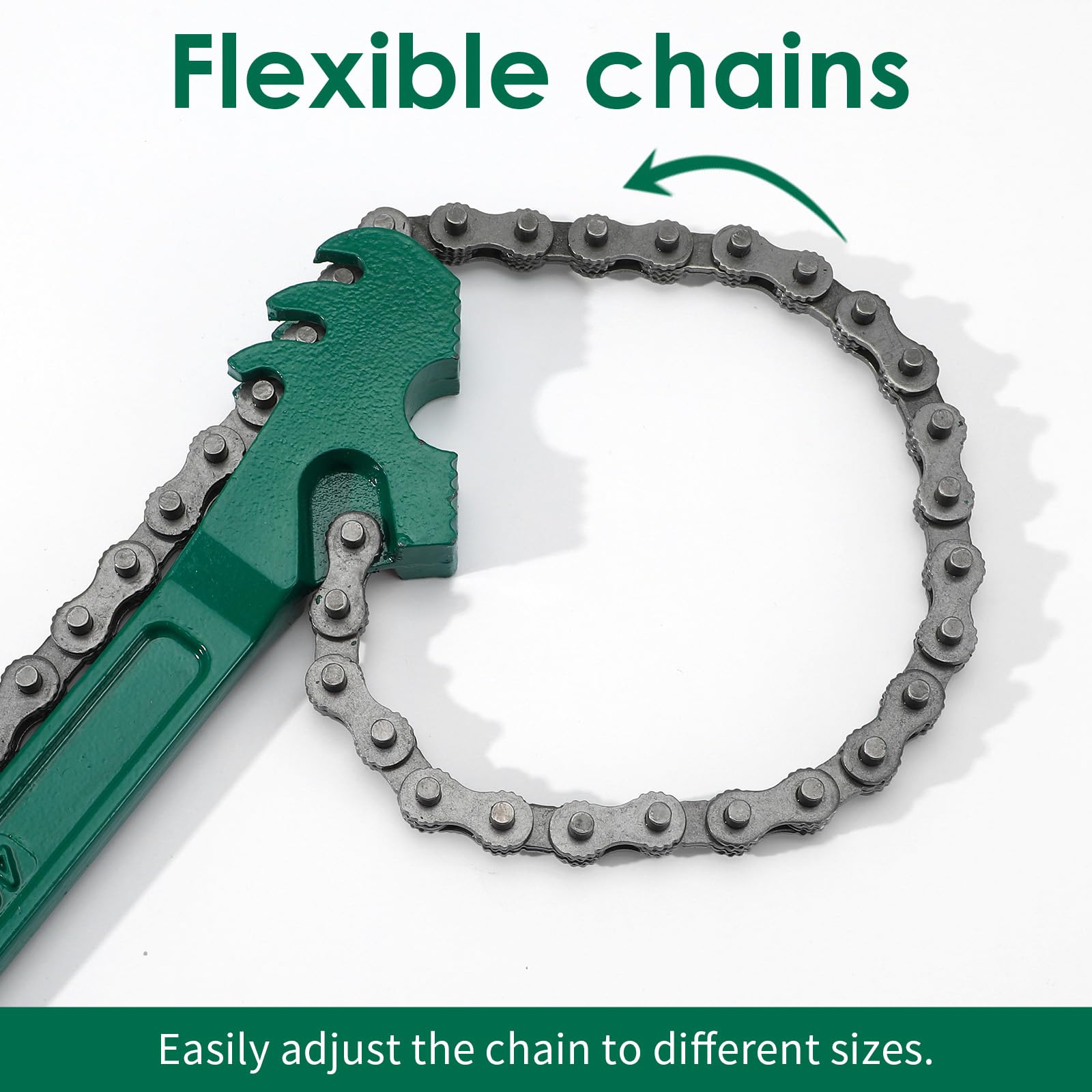 MBAIYO concave-tooth grip design bites into rounded surfaces with no slippage.