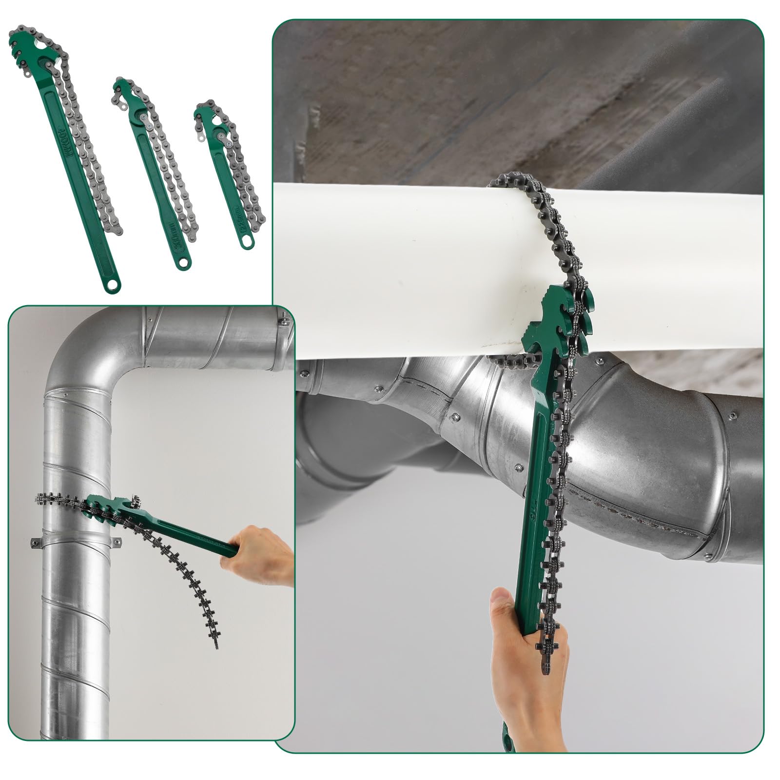 MBAIYO premium manganese steel construction resists deformation under high torque.