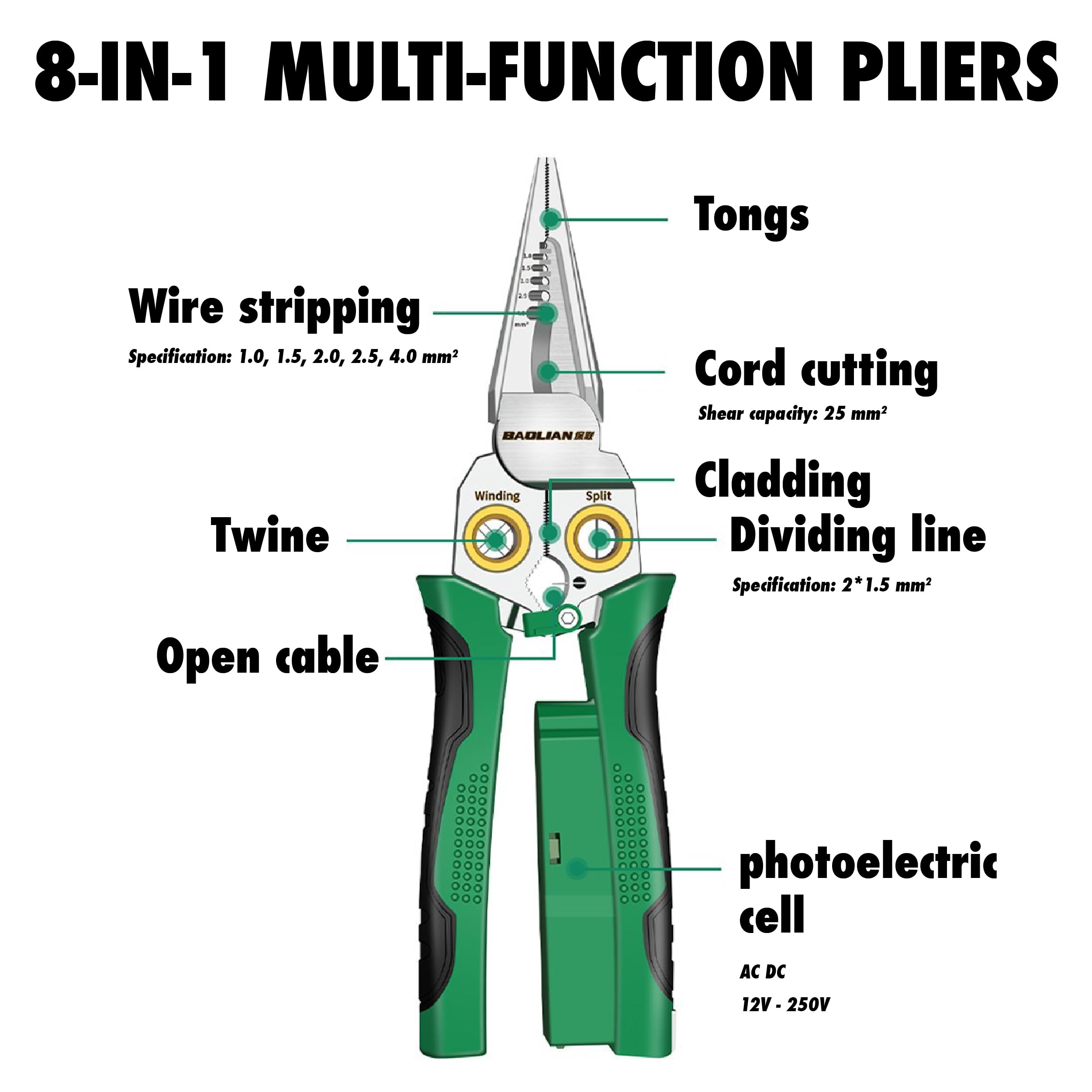 MBCBM textured-handle tool for secure one-handed operation.