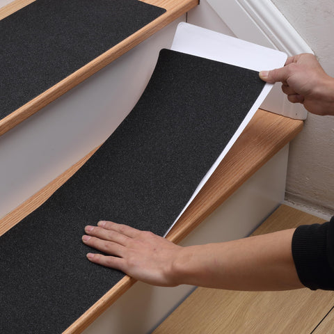 MBIGM pre-cut stair tread for easy, quick installation.