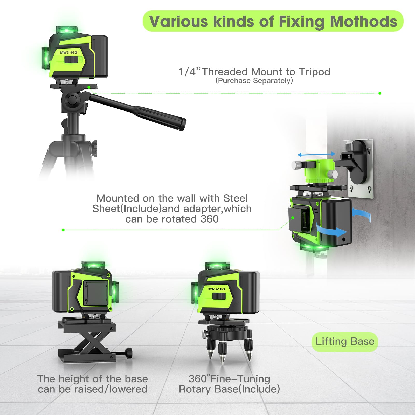 MBYULO dual battery pack provides extended operation time up to eight hours