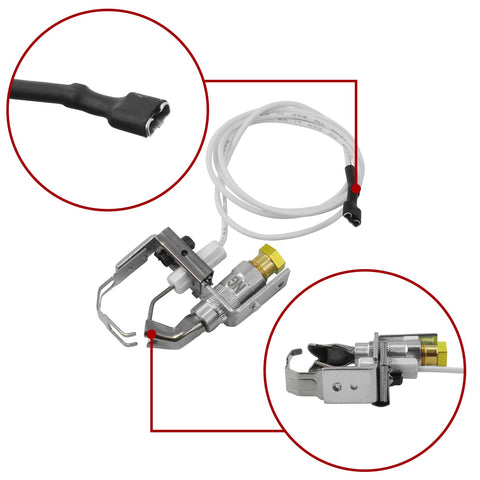 MCAMPAS ceramic ignitor with ignition wire for durable performance