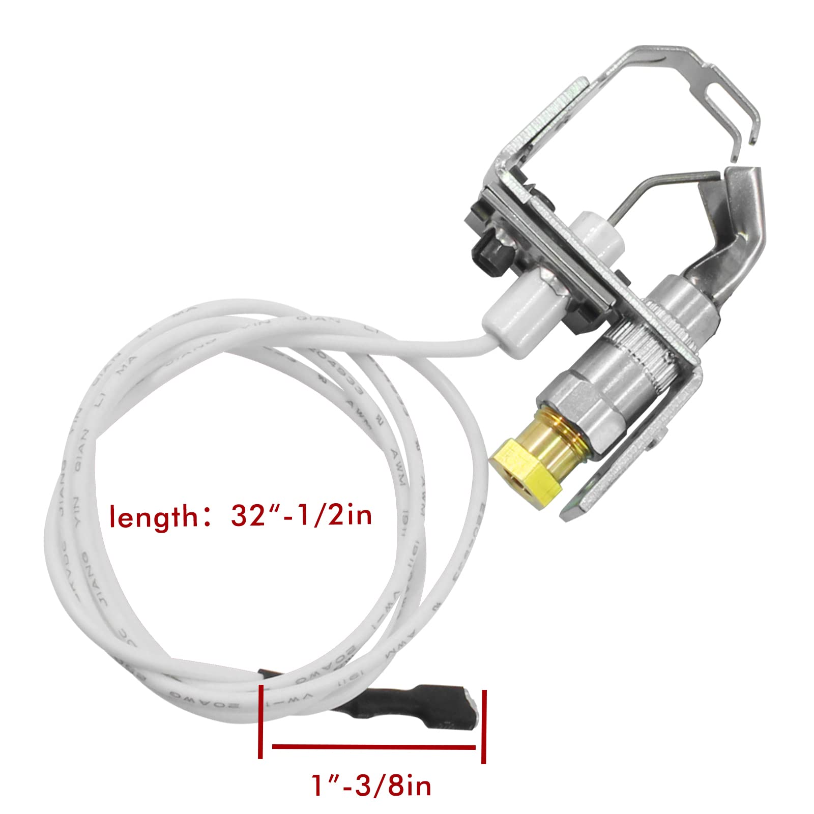MCAMPAS pilot burner nozzle 0.52 mm supports efficient gas flow