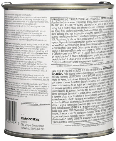 McCloskey 6505 VOC Mow Spar Satin on doors and shutters provides UV protection