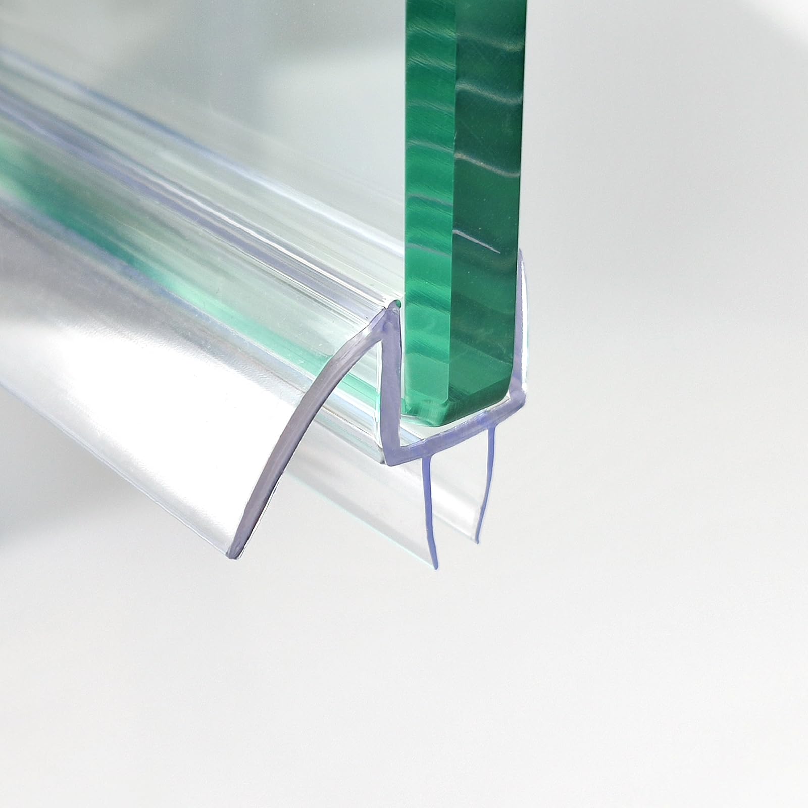 MCOCOD 36in shower door bottom seal on clear glass prevents leaks