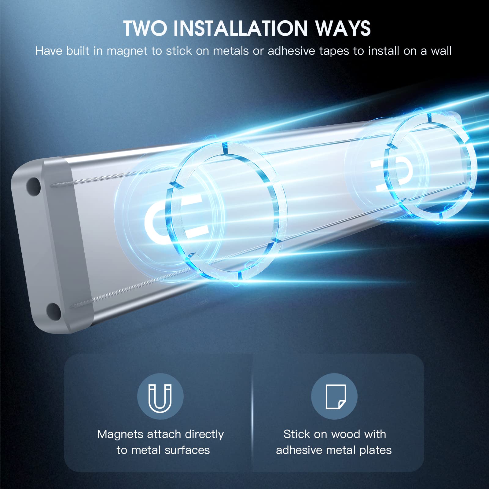 MCGOR wireless light for kitchen stairs and hallway provides flexible illumination
