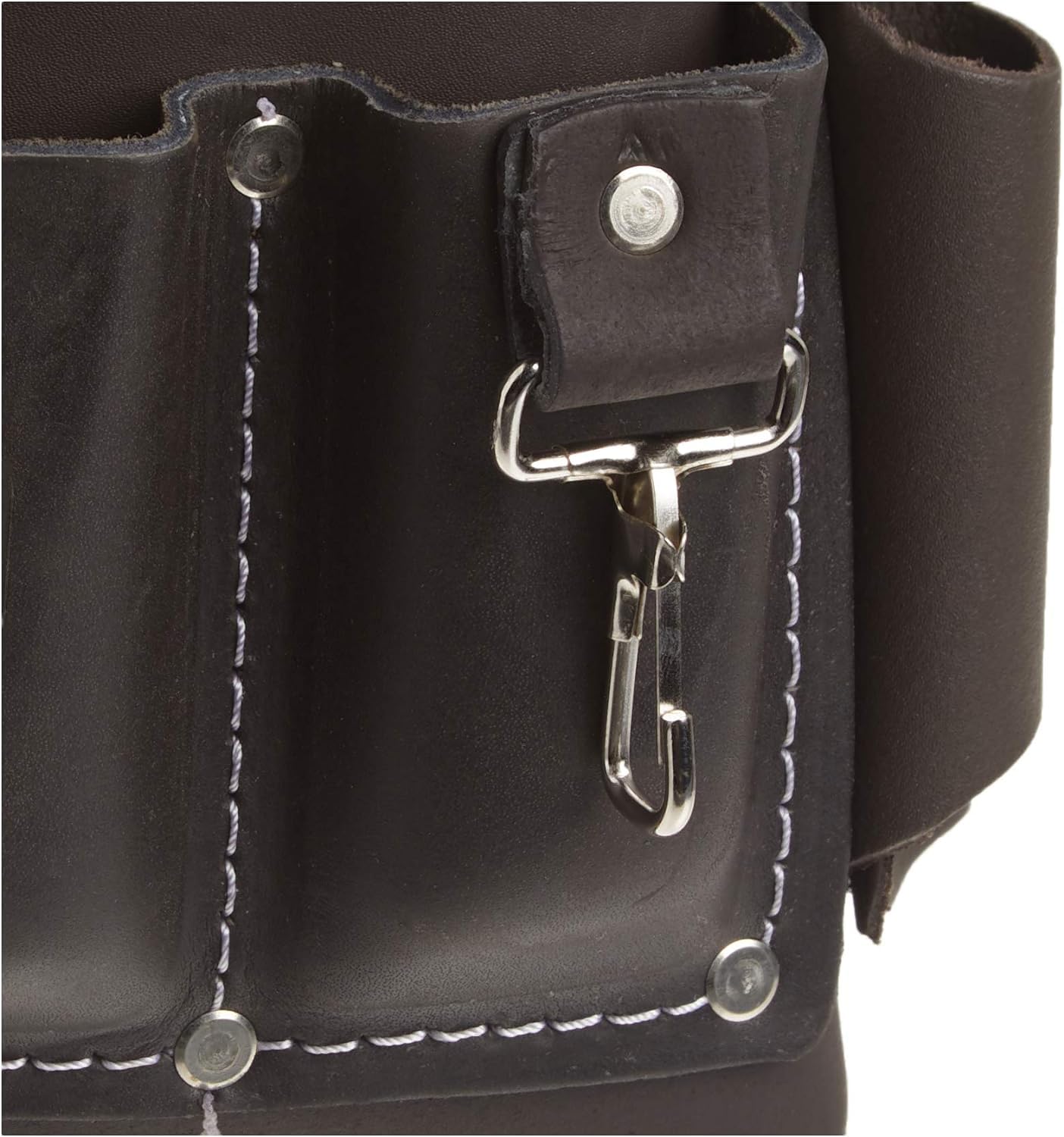 McGuire-Nicholas 526-CC brown professional electrician pouch filled with tools