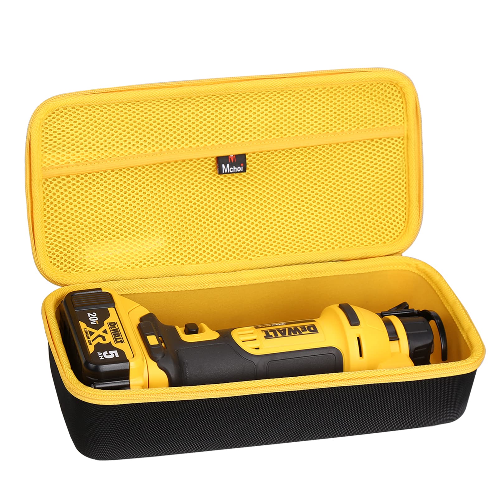 Mchoi case exterior dimensions 13.1x6.1x4.3 inches for precise fit.