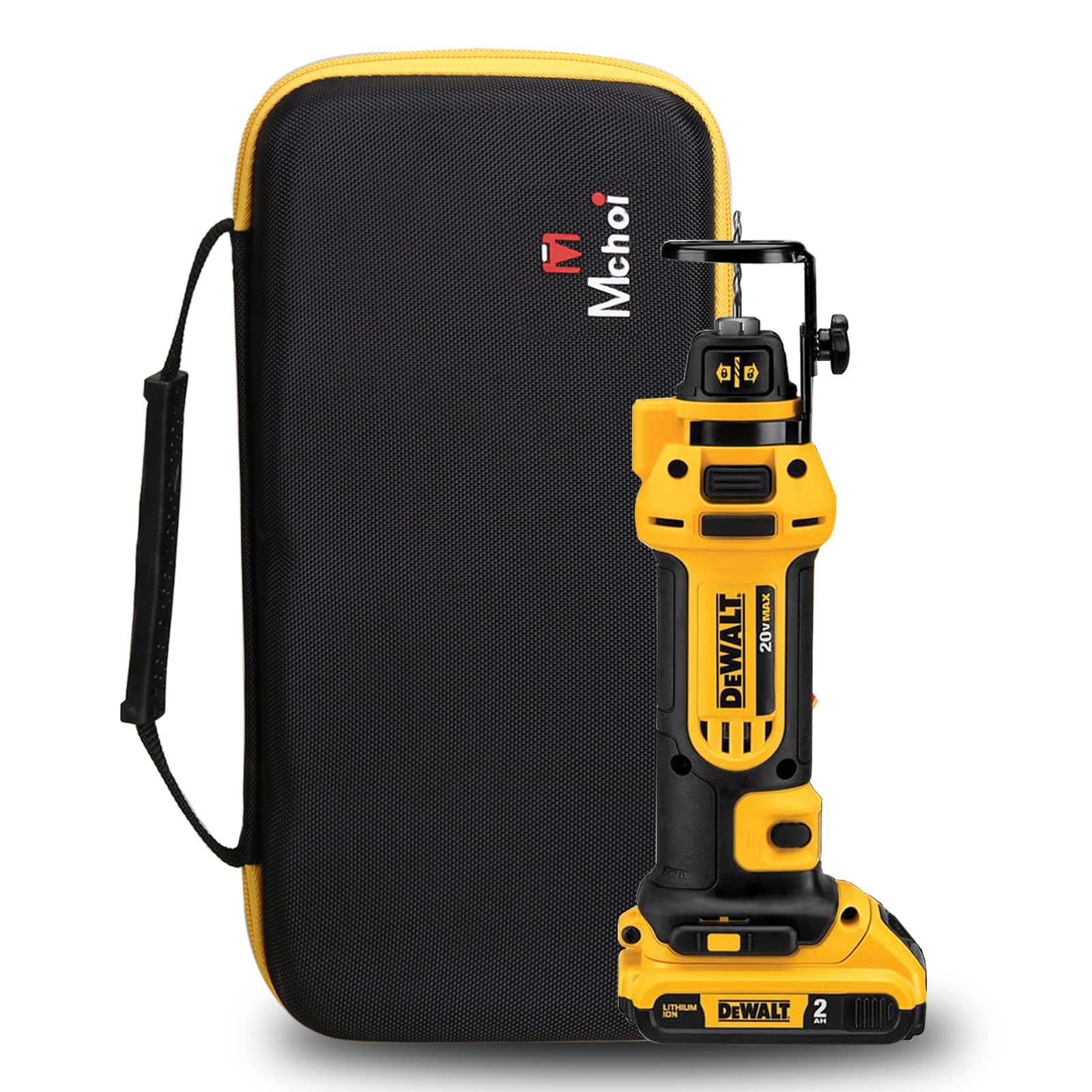Mchoi case protects against dust and moisture for durable storage.
