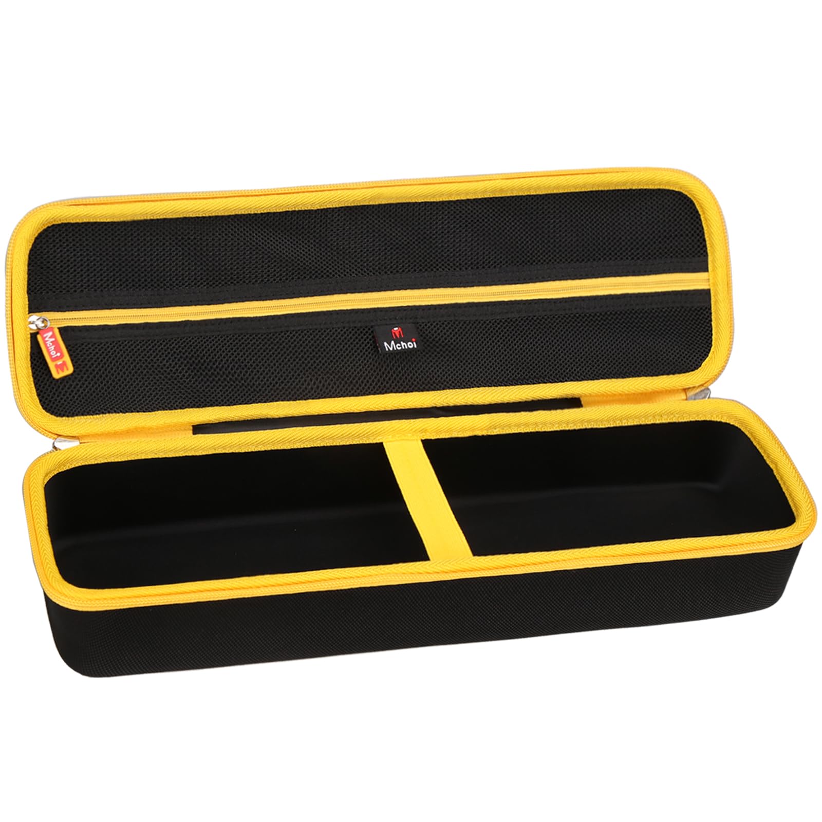 Mchoi case zipper-closure demonstrates quick, secure access on job sites