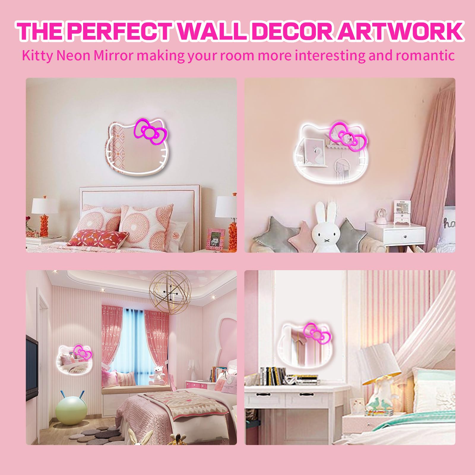 MCJSGSP mirror fits desks or vanity spaces for flexible decor.