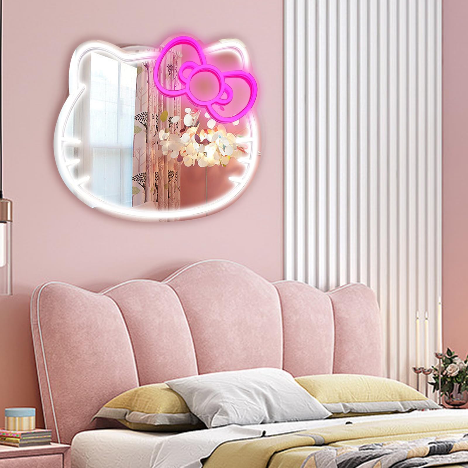 MCJSGSP table-top mirror with light for desk use and portability