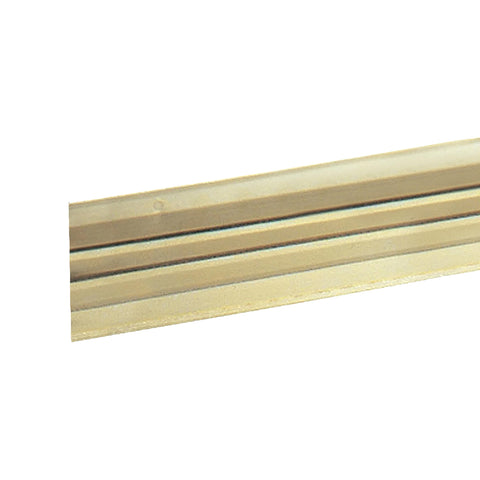 M-D Building Products 52000 weatherseal strip with nails providing durable door sealing