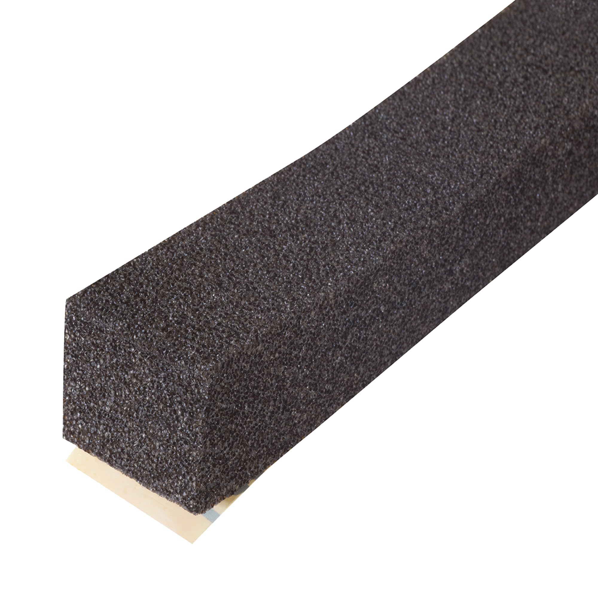 M-D Building Products weatherseal platinum expandable foam roll in black fills uneven gaps for better energy efficiency