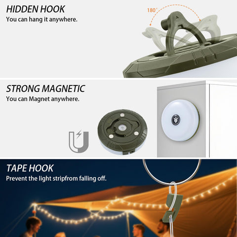 MDCMLKS tangle-free copper wire LED string for smooth deployment