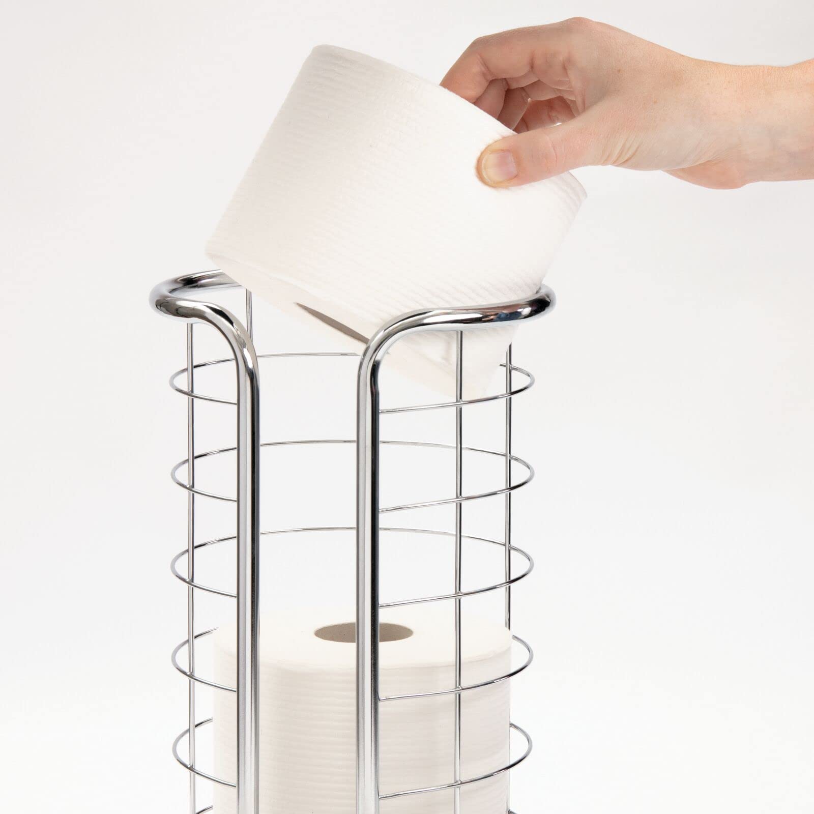 Omni Collection accent piece streamlining tissue storage in small spaces